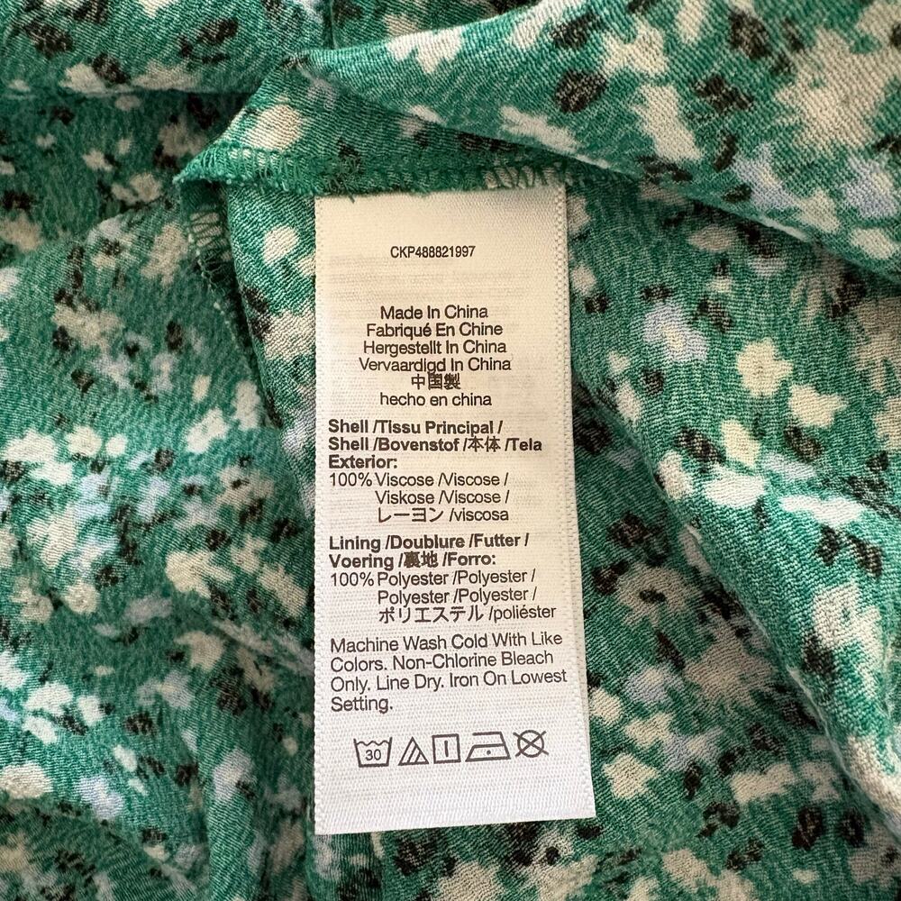Madewell Ruched Scoopneck Midi Dress in Floral 6 - Picture 3 of 12